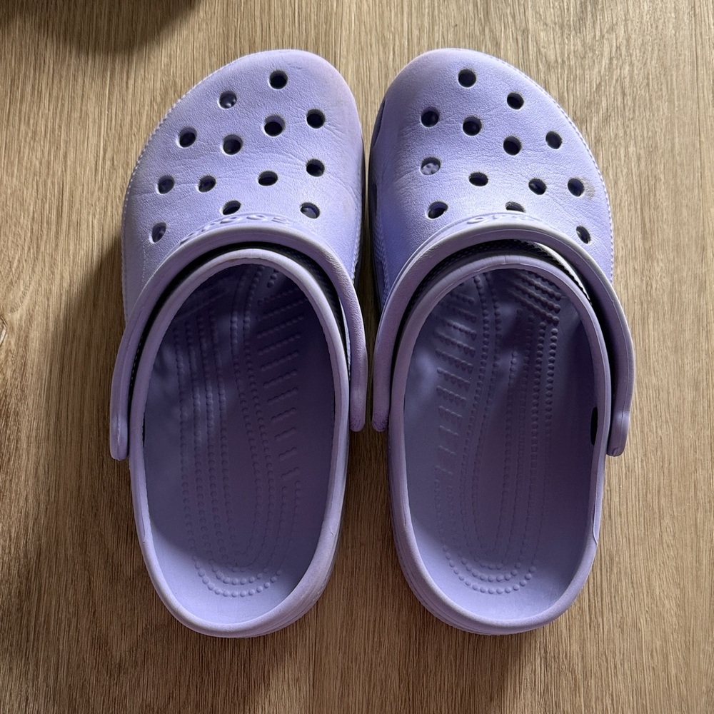 CROCS Kids Lavender Slippers